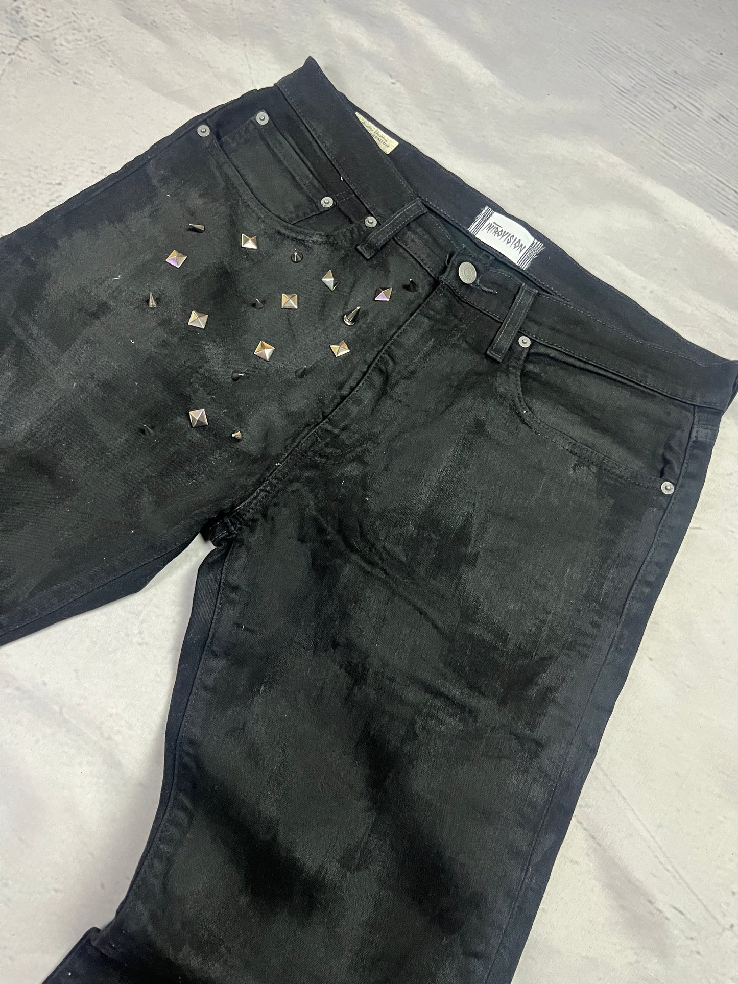 SPIKEY WAX DENIM