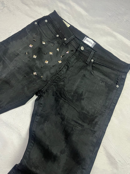 SPIKEY WAX DENIM