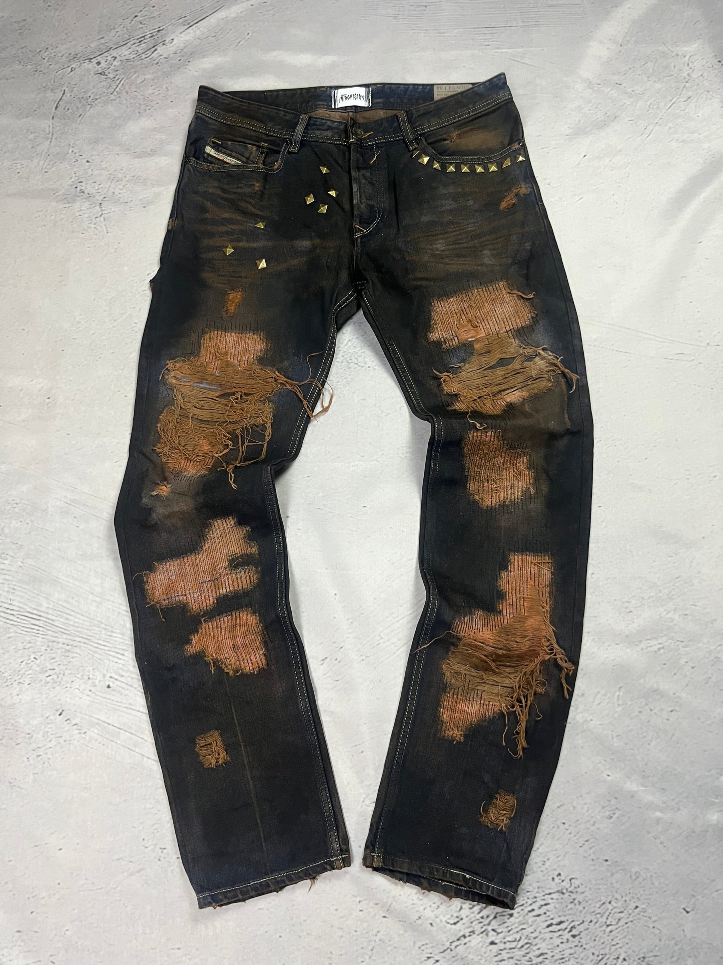 RUST OXIDE DENIM