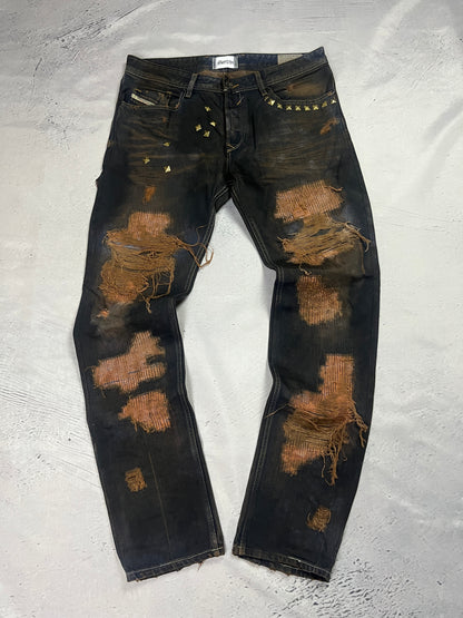 RUST OXIDE DENIM