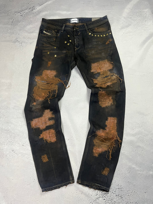 RUST OXIDE DENIM