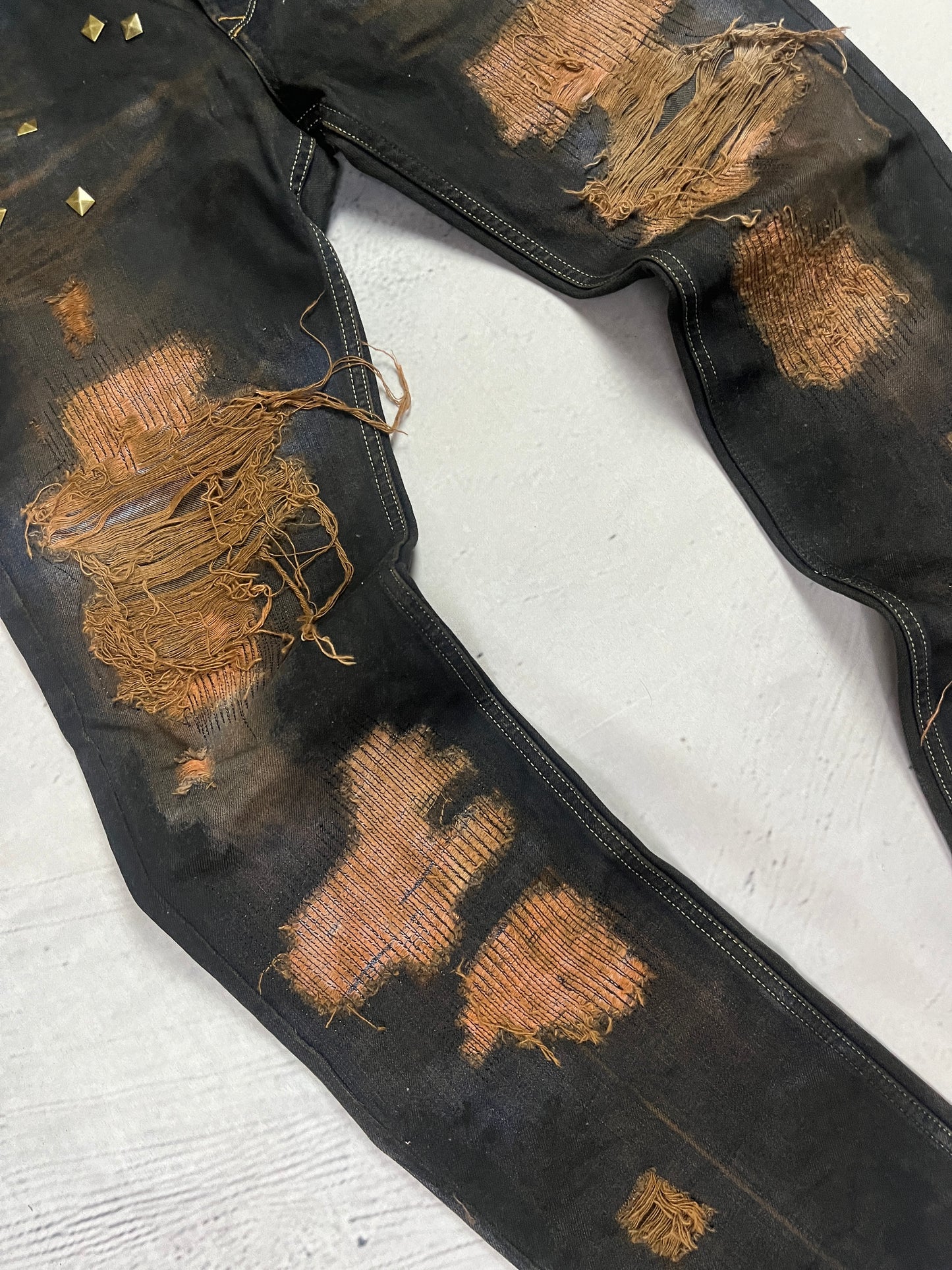 RUST OXIDE DENIM