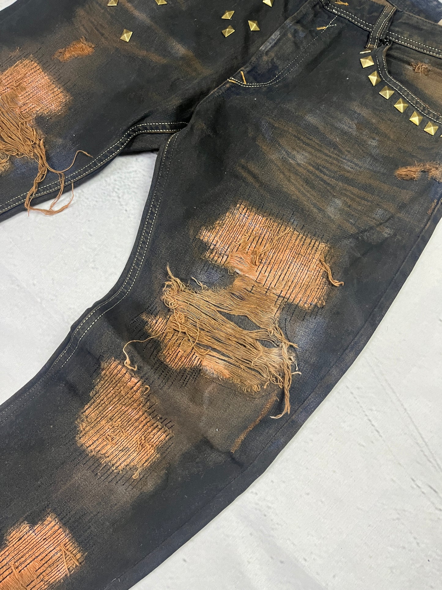 RUST OXIDE DENIM