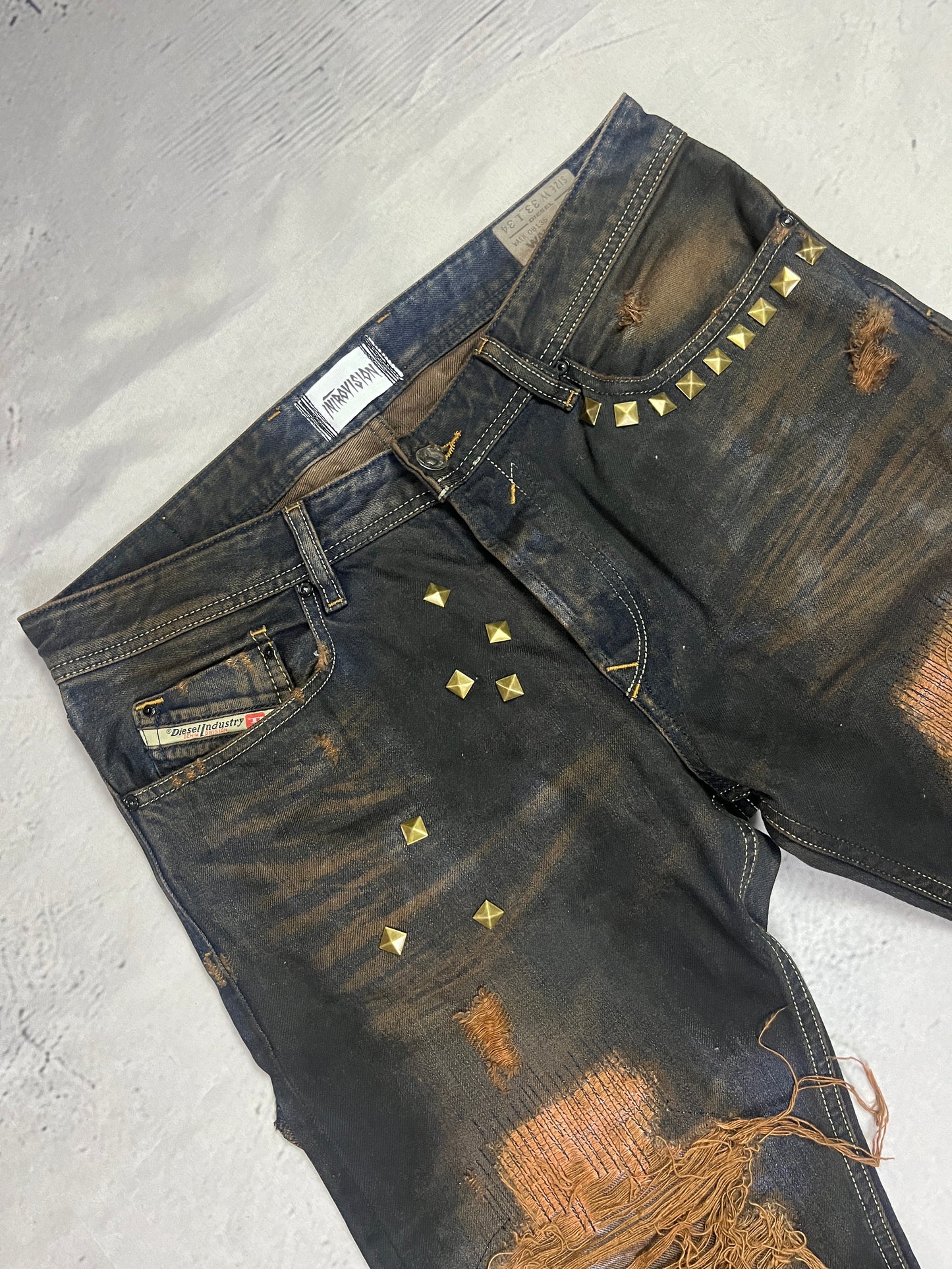 RUST OXIDE DENIM