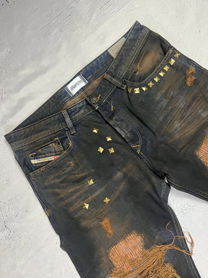 RUST OXIDE DENIM