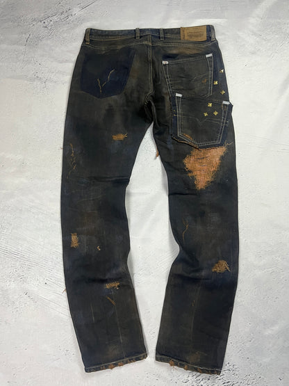 RUST OXIDE DENIM