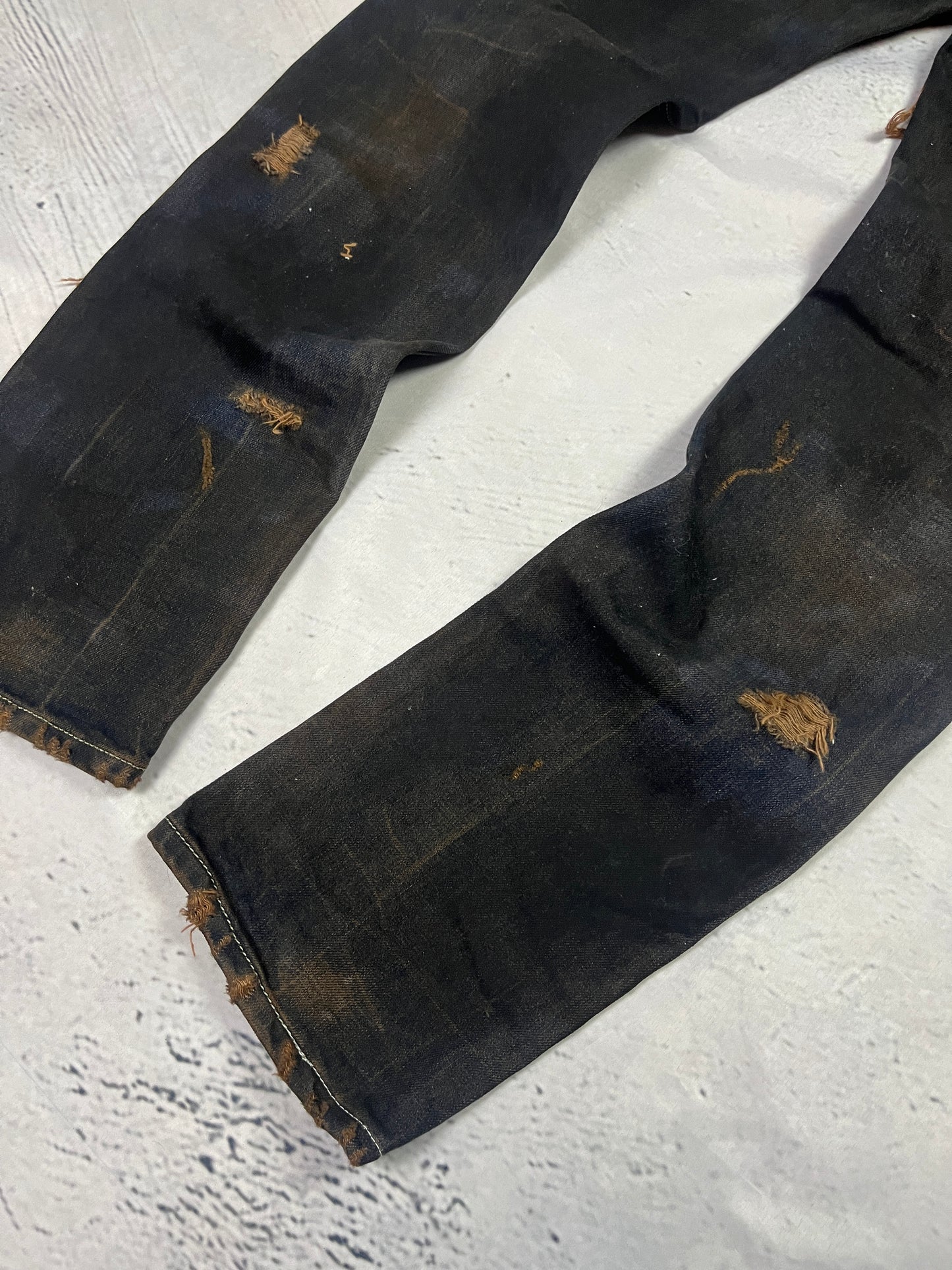 RUST OXIDE DENIM