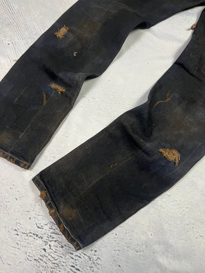 RUST OXIDE DENIM