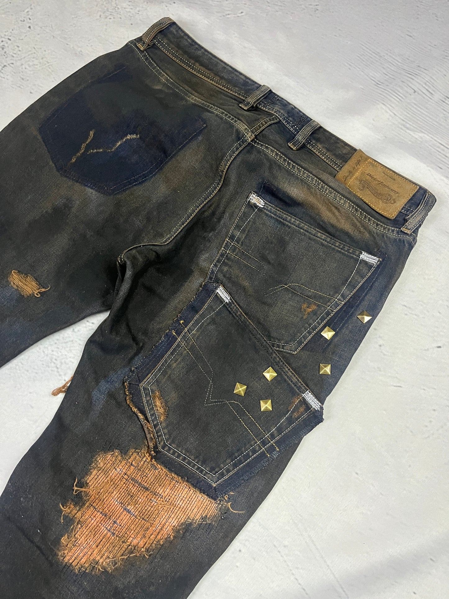 RUST OXIDE DENIM