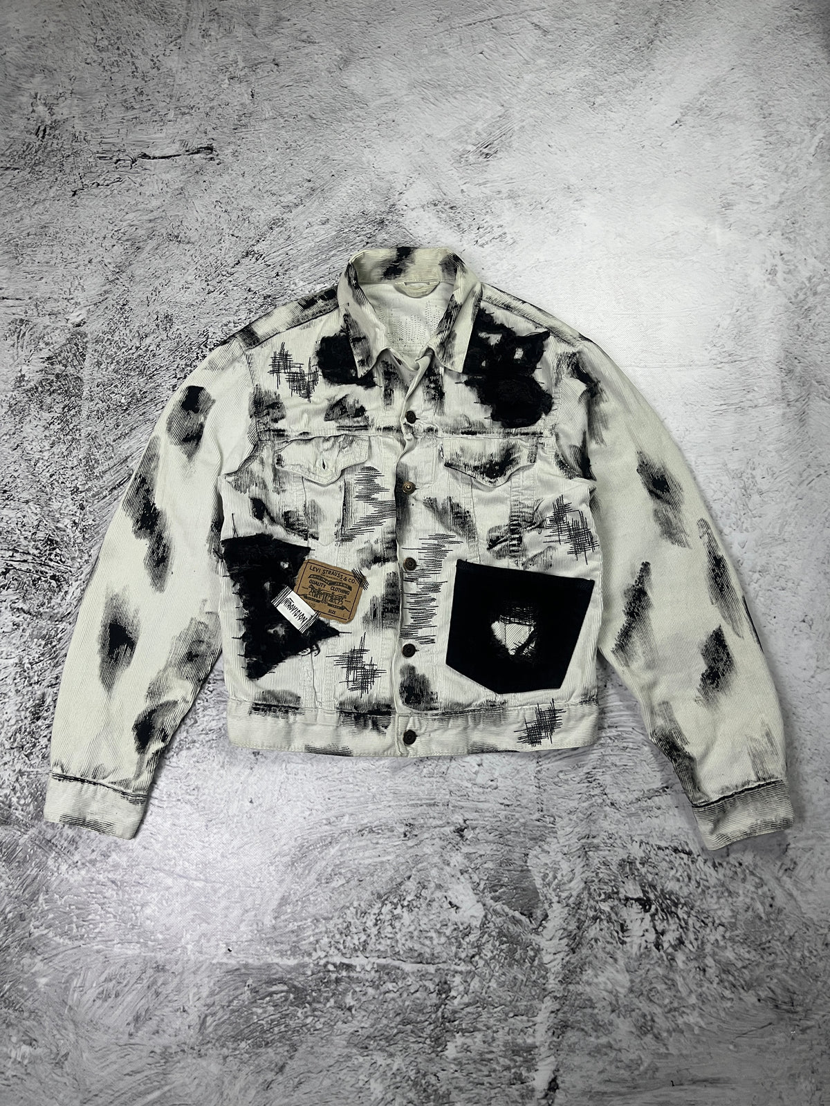 MONOCHROME INK CORDUROY JACKET