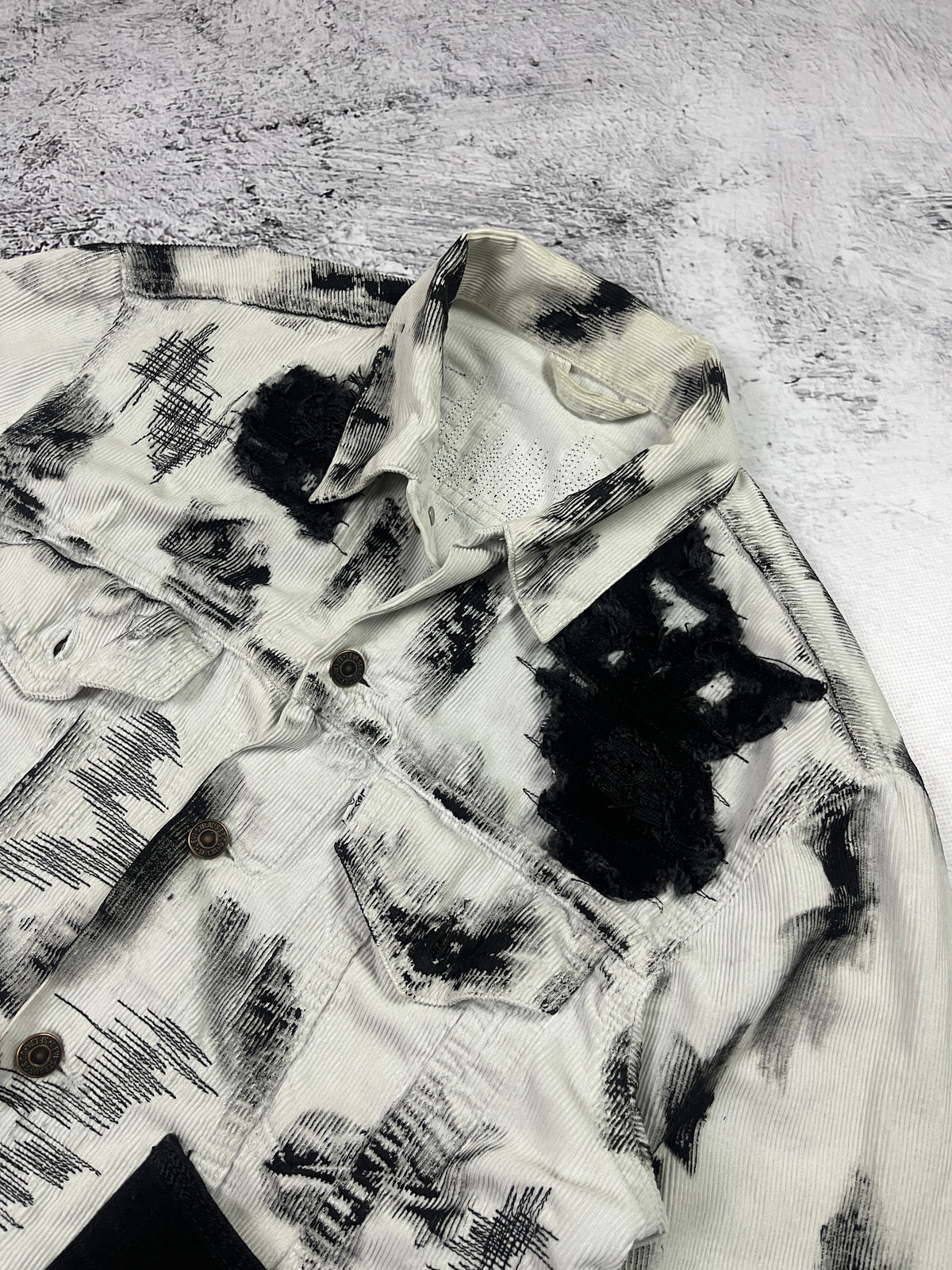MONOCHROME INK CORDUROY JACKET