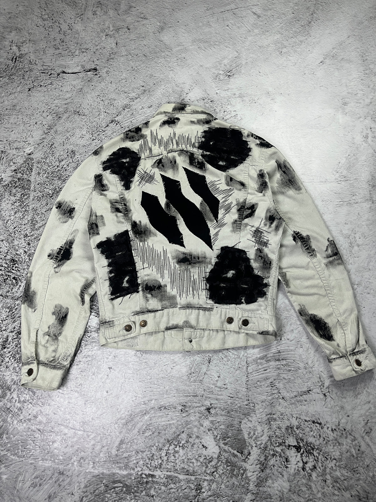MONOCHROME INK CORDUROY JACKET
