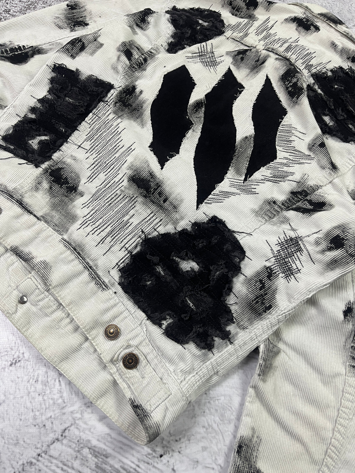 MONOCHROME INK CORDUROY JACKET