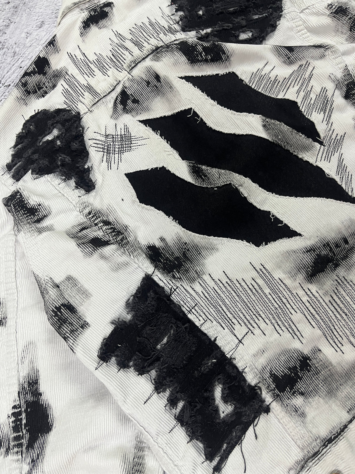MONOCHROME INK CORDUROY JACKET