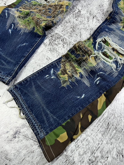 TRENCH RECONSTRUCT BORO DENIM
