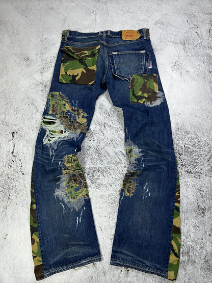 TRENCH RECONSTRUCT BORO DENIM