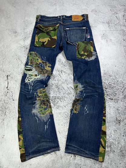 TRENCH RECONSTRUCT BORO DENIM