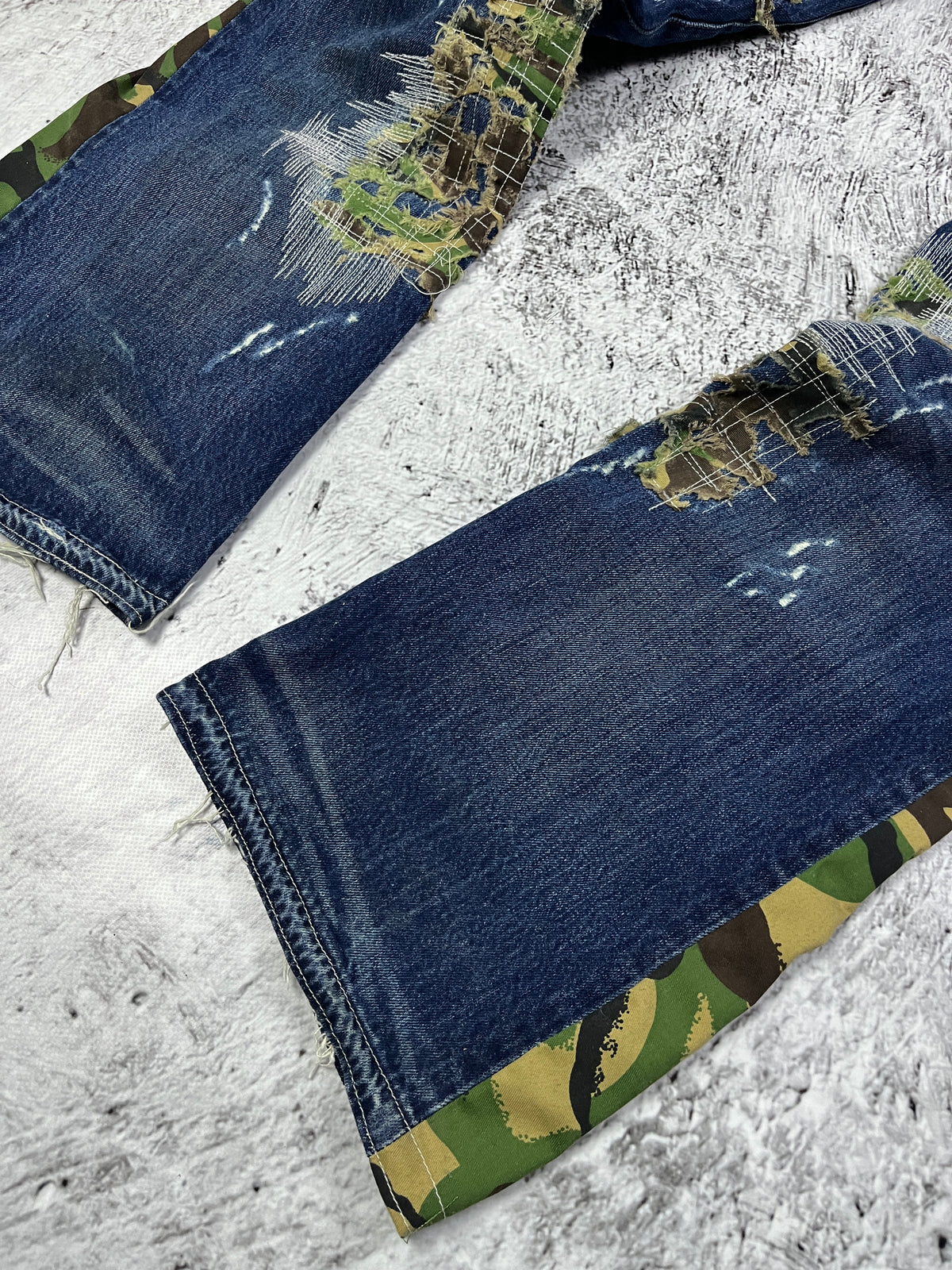 TRENCH RECONSTRUCT BORO DENIM