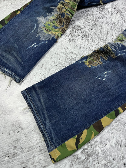TRENCH RECONSTRUCT BORO DENIM