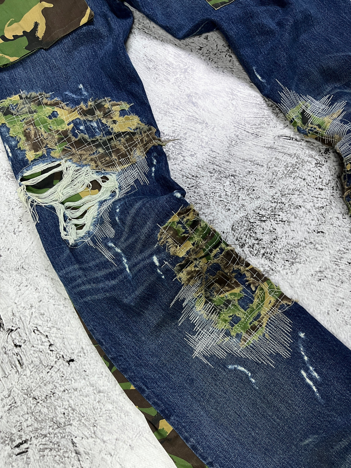 TRENCH RECONSTRUCT BORO DENIM