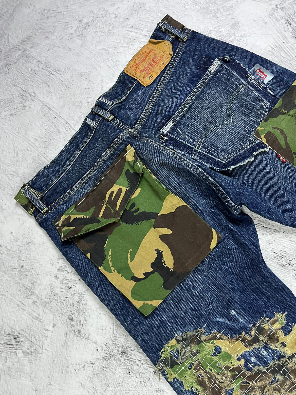 TRENCH RECONSTRUCT BORO DENIM