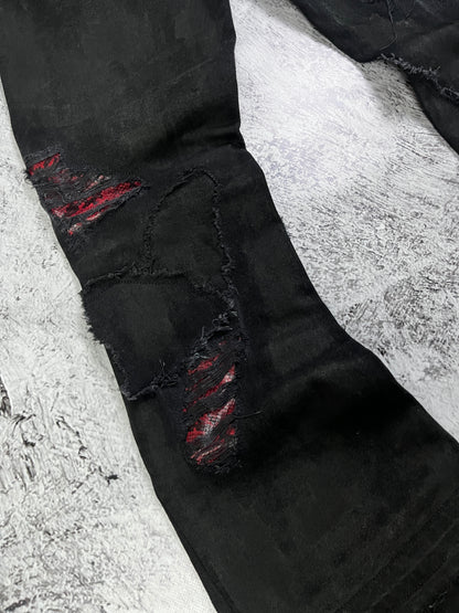 WAXED VIPER FLARE DENIM